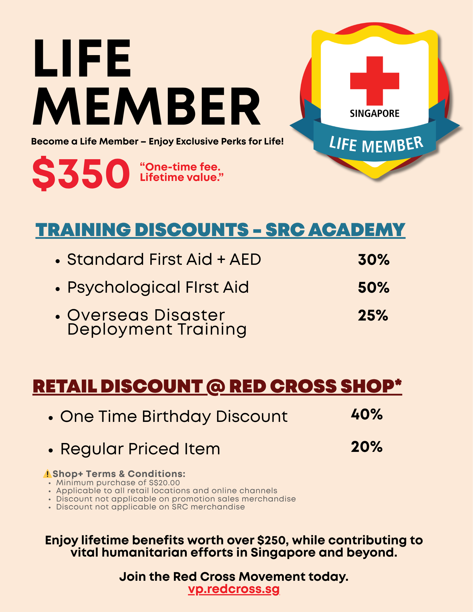 Singapore Red Cross Volunteer Membership 4