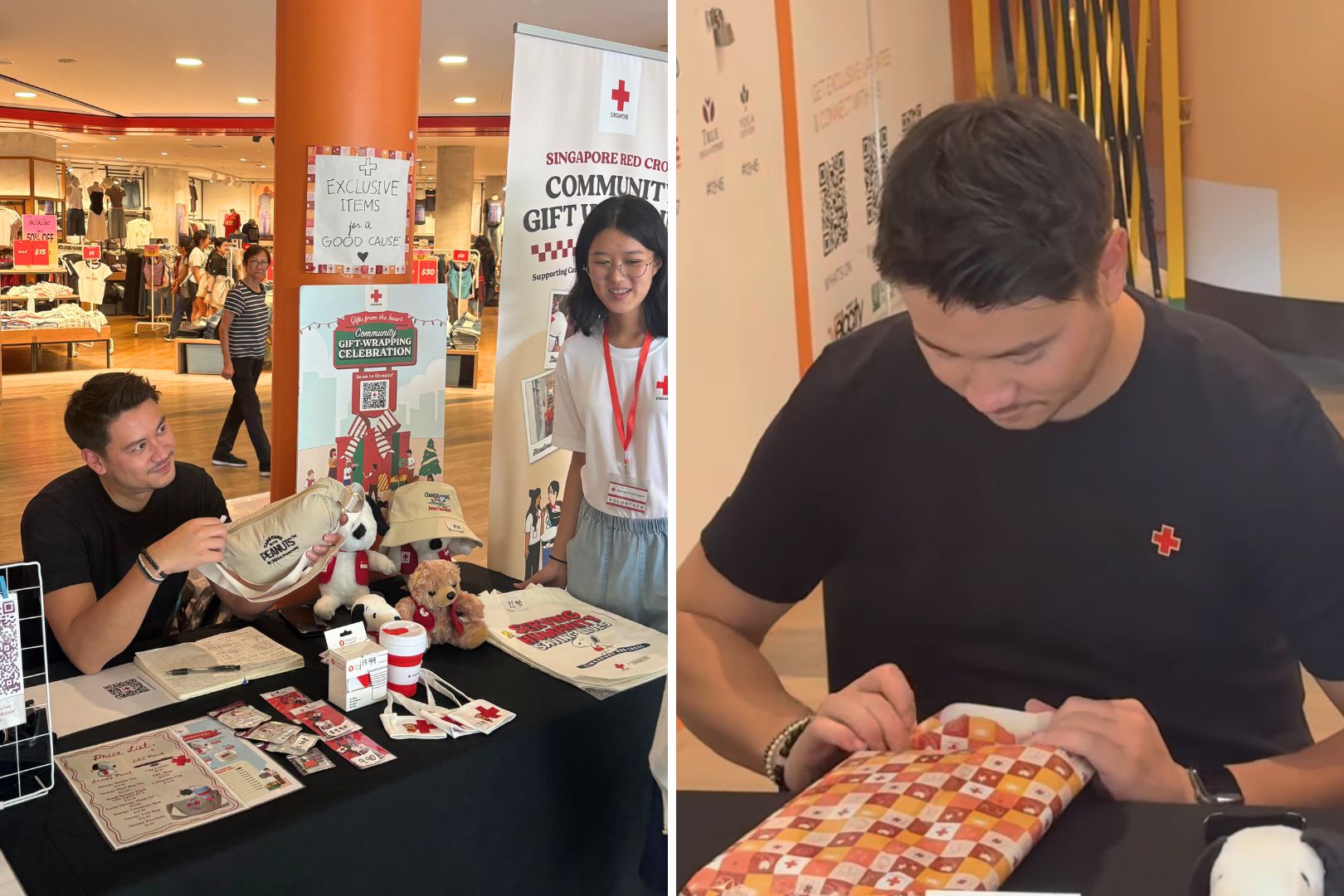 Singapore Red Cross Christmas Gift Wrapping 2025 Edward Russell