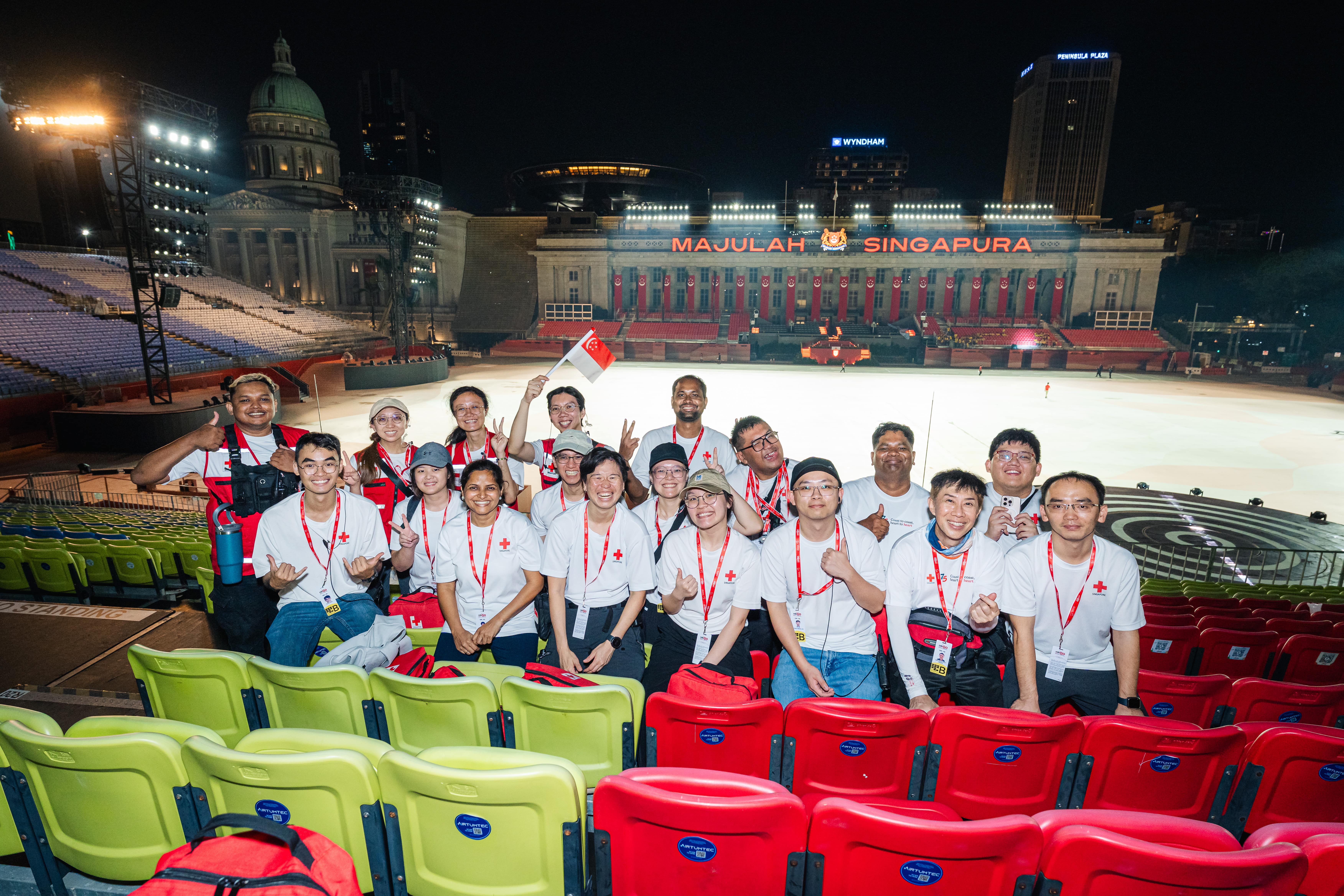 Singapore Red Cross National Parade Volunteer 3