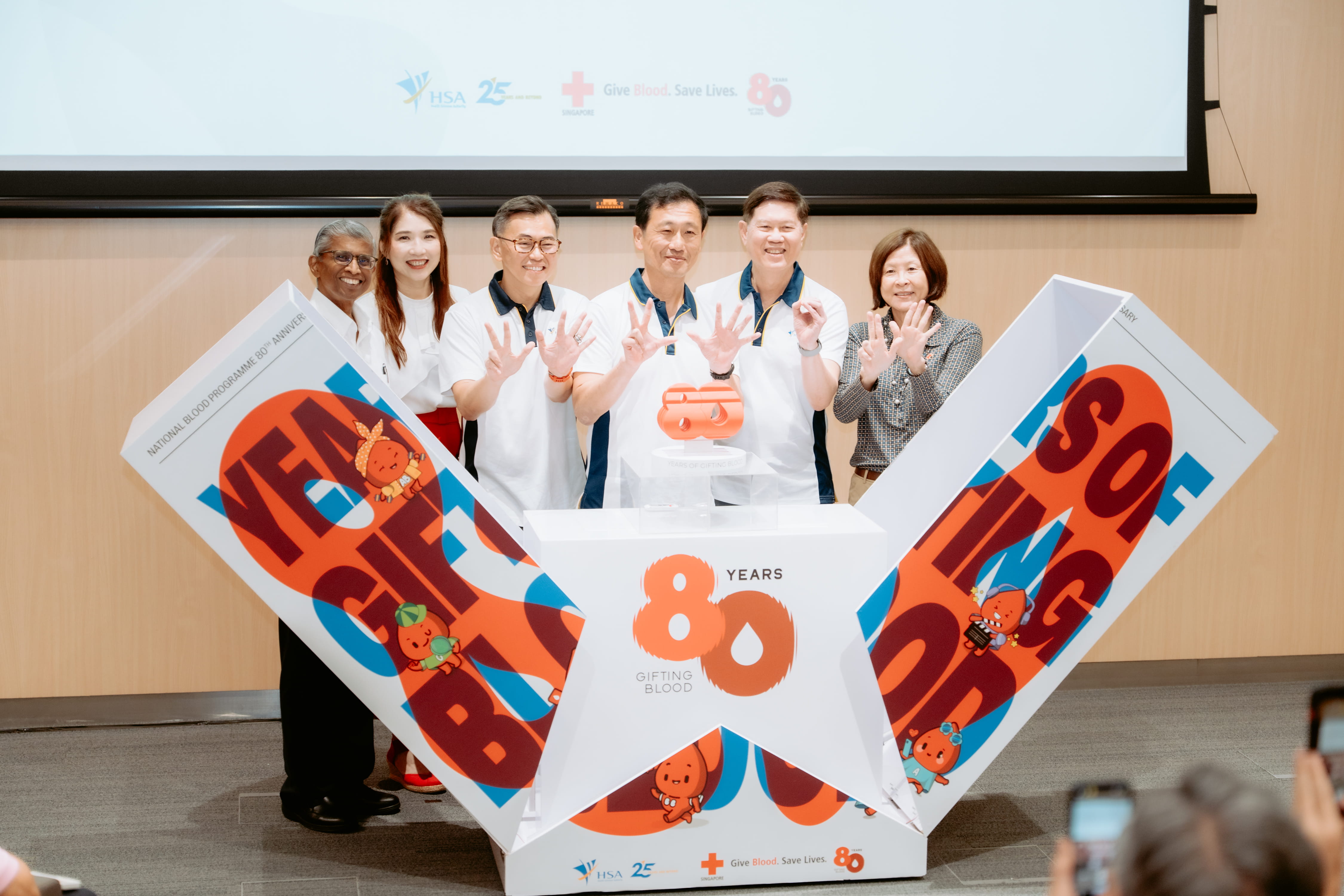 Singapore Red Cross National Blood Programme 80th Anniversary 1