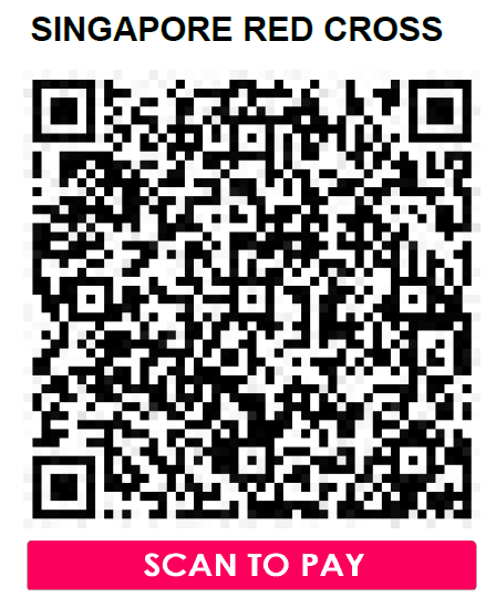 Singapore Red Cross Sri Lanka Floods 2025 QR Code