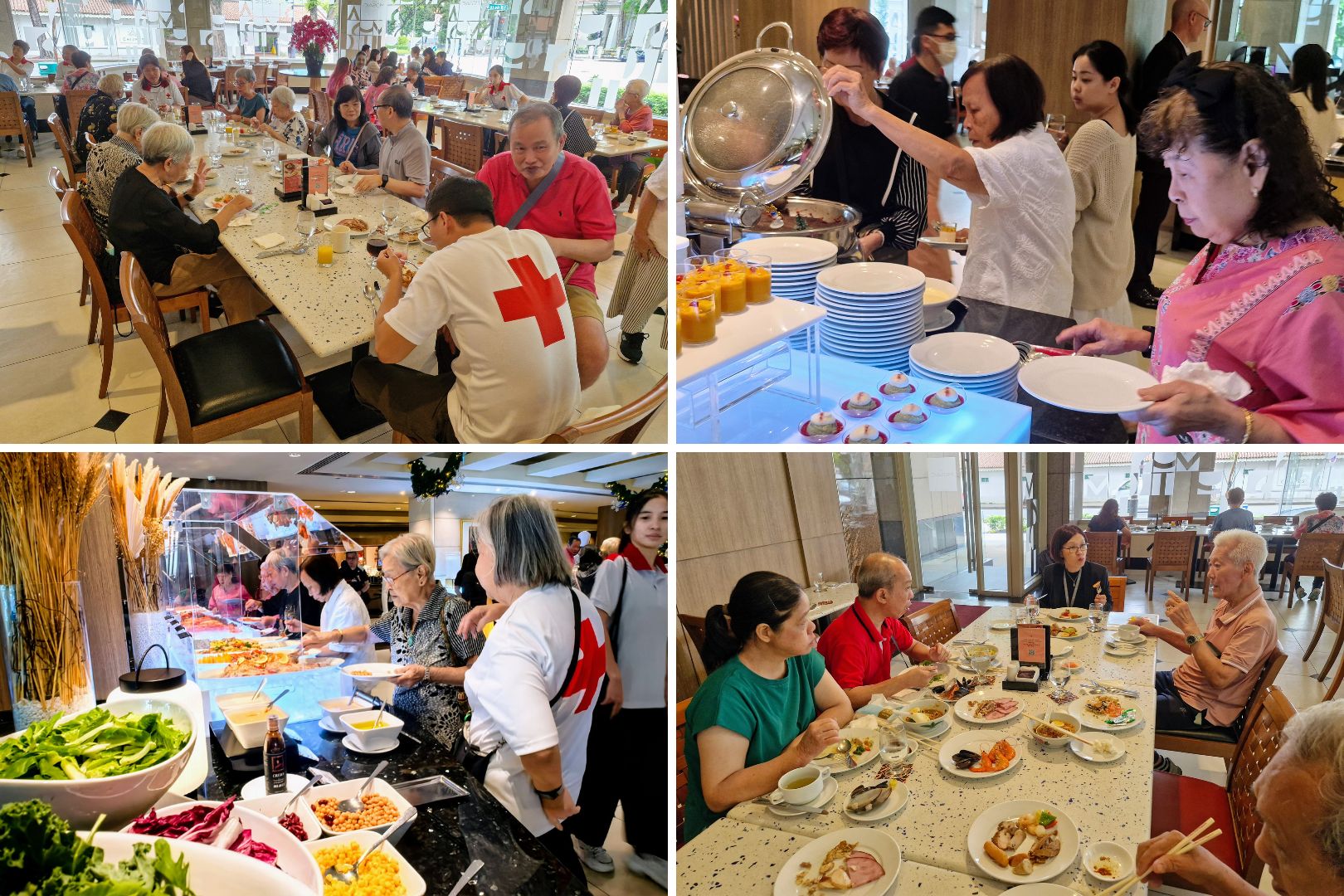 Singapore Red Cross Christmas Luncheon for Seniors at Carlton Hotel 1