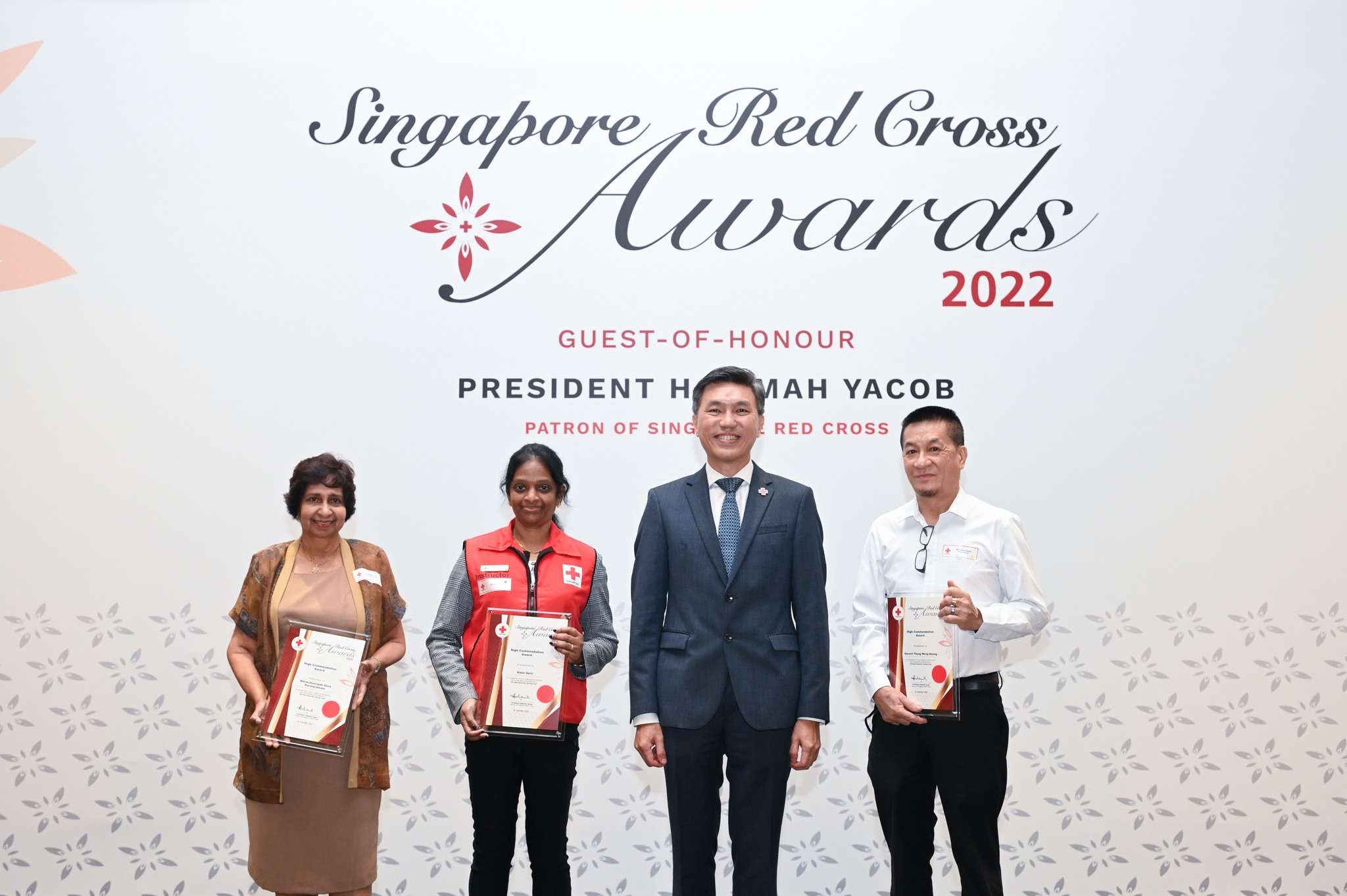 Recipients of High Commendation Award