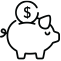 piggy bank icon